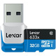Lexar High-Performance 300x microSDHC 32GB Class 10 U1 UHS-I με USB Reader