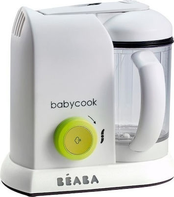 Beaba Babycook Solo Baby Food Steamer with Blender 1.1lt Neon