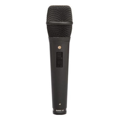 Rode Condenser XLR Microphone M-2 Handheld for Voice