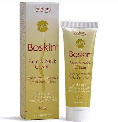 Boderm Boskin Q10 24ωρη Κρέμα Προσώπου για Ενυδάτωση με Υαλουρονικό Οξύ 40ml