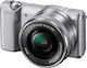 Sony Mirrorless Φωτογραφική Μηχανή ILCE-5000 Crop Frame Silver