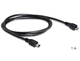 DeLock Regular USB 2.0 to micro USB Cable Μαύρο 1m (83177)