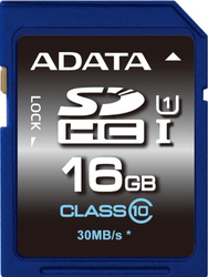 Adata SDHC 16GB Klasse 10 U1 UHS-I