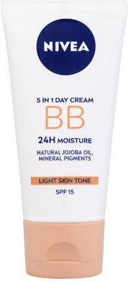 Nivea Essentials Blemishes 24h Day BB Light Cream Suitable for Normal Skin 20SPF 50ml