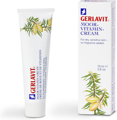 Gehwol Gerlavit Moor Vitamin Cream Moisturizing Cream Face for Sensitive Skin 75ml