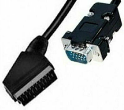 Lancom Cable Scart male - VGA male 2m (AV623 2m)