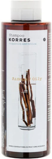 Korres Licorice & Urtica Shampoos Shine for Oily Hair 250ml