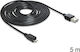 DeLock 83369 Regulär USB 2.0 auf Micro-USB-Kabel Schwarz 5m (83369) 1Stück