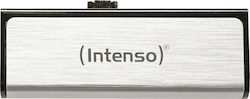 Intenso Mobile Line 32GB USB 2.0 Stick με σύνδεση USB-A & micro USB-B Ασημί