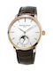 Frederique Constant Slim Line Moonphase Manufacture Automatic Brown Leather Strap