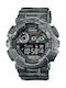 Casio G-Shock Цифров Часовник Хронограф Батерия с Каучукова каишка