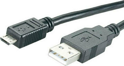 MediaRange MRCS138 Regulär USB 2.0 auf Micro-USB-Kabel Schwarz 1.2m (MRCS138) 1Stück