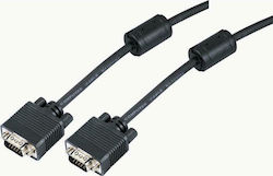 Aculine Kabel VGA-Stecker - VGA-Stecker Schwarz 20m (SVGA-005)