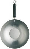 Kitchen Craft Wok Din Oțel Carbon Cu Acoperire Antiaderentă 30cm