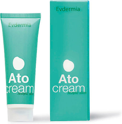 Evdermia Ato Moisturizing Cream with Hyaluronic Acid for Sensitive Skin 50ml