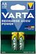 Varta Recharge Accu Power Επαναφορτιζόμενες Μπαταρίες AA Ni-MH 2600mAh 1.2V 2τμχ