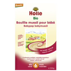 Holle Baby Cream Muesli Gluten-Free for 6m+ 250gr