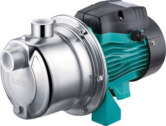 Leo Group AJM90S Electric Surface Water Pump Centrifugal with Automatic Suction 1.2hp Single-Phase