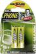 Ansmann Phone Rechargeable Battery AA Ni-MH 800mAh 1.2V 2pcs
