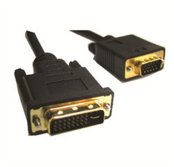 TrustWire Cable DVI-I male - VGA 15pin D-Sub male 3m (16056)