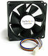 StarTech FAN8025PWM Gehäuselüfter 80mm (2500rpm / 25,02cfm) Ohne LEDs Beleuchtung und Verbindung 4-Pin PWM