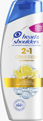 Head & Shoulders Citrus Fresh 2 in 1 Σαμπουάν κ...