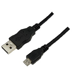 LogiLink CU0057 0.6m Regular USB 2.0 to micro USB Cable (CU0057)