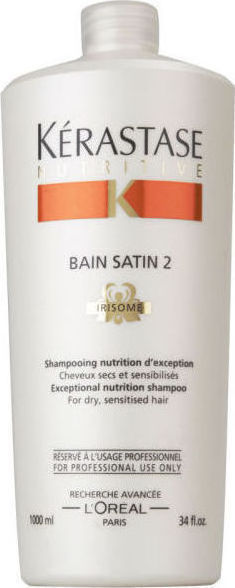 Kerastase Nutritive Bain Satin Σαμπουάν για Αναδόμηση/Θρέψη για Ξηρά Μαλλιά 1000ml |
