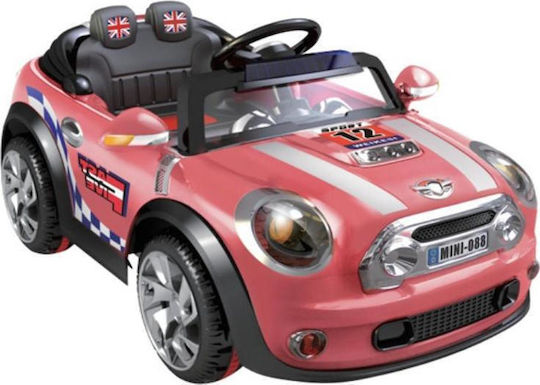 Mini Cooper Μονοθέσιο με Τηλεκοντρόλ Τύπου 6 Volt Κόκκινο