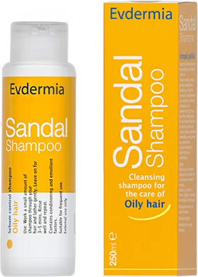 Evdermia Sandal Шампоан Против Пърхот За Мазна Коса 250ml