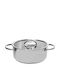 Cryspo Trio Superior Βαθιά Ανοξείδωτη Κατσαρόλα 3.6lt / 20cm