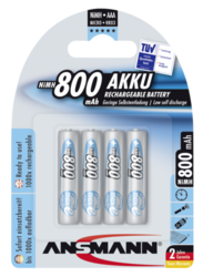 Ansmann Baterii Reîncărcabile AAA Ni-MH 800mAh ...