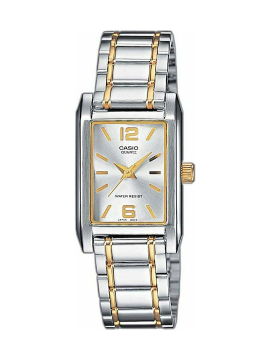 Casio Watch with Silver Metal Bracelet