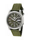 Seiko 5 Automatic Часовник Автоматичен с Зелен Платнена каишка