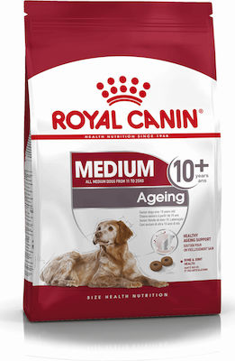 Royal Canin Medium Ageing 10+ 15kg Dry Food for Senior Dogs of Medium Breeds with Poultry, Rice and Corn