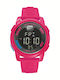 Marc Ecko Damen Uhr mit Rosa Kautschukarmband