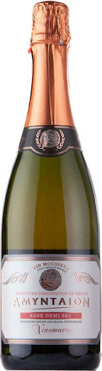E.A.S. Amyntaiou Wein Xinomavro Rosé Halbtrocken Amyntaio Schaumwein Halbtrocken 750ml