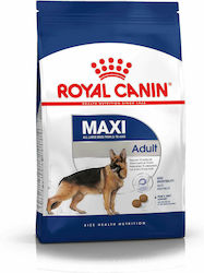 Royal Canin Maxi Adult 15kg Ξηρά Τροφή για Ενήλικους Σκύλους Μεγαλόσωμων Φυλών με Καλαμπόκι, Πουλερικά και Ρύζι