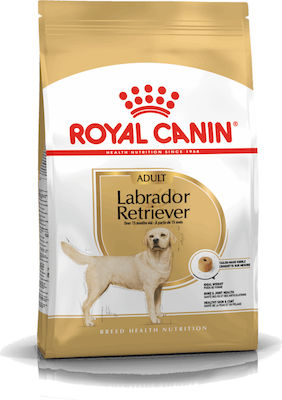 Royal Canin Adult Labrador Retriever 12kg Ξηρά Τροφή για Ενήλικους Σκύλους Μεγαλόσωμων Φυλών με Πουλερικά, Καλαμπόκι και Ρύζι