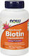 Now Foods Biotin Βιταμίνη για τα Μαλλιά, τo Δέρμα & τα Νύχια 10mg 120 φυτικές κάψουλες