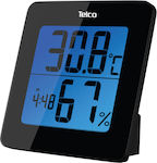 Telco E0113H Θερμόμετρo & Υγρασιόμετρo Επιτραπέζιο για Χρήση σε Εσωτερικό Χώρο
