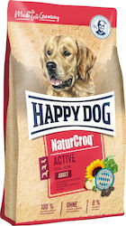 Happy Dog NaturCroq Active 15kg Hrană Uscată pentru Câini Adulți cu Porumb și Păsări de curte