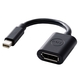 Dell 470-13627 Konverter Mini-DisplayPort männlich zu DisplayPort weiblich Schwarz