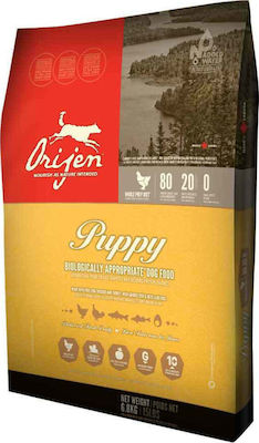 Orijen Puppy 0.34kg Ξηρά Τροφή χωρίς Σιτηρά για Κουτάβια με Γαλοπούλα και Κοτόπουλο