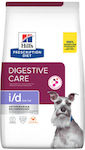 Hill's Prescription Diet i/d Digestive Care Low Fat 12kg Ξηρά Τροφή για Ενήλικους Σκύλους με Κοτόπουλο, Καλαμπόκι και Καστανό Ρύζι