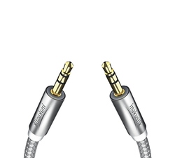 Inakustik Καλώδιο 3.5mm male - 3.5mm male Ασημί 0.75m (0041010075)