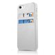 ITSkins Back Cover Σιλικόνης Λευκό (iPhone 5/5s/SE)