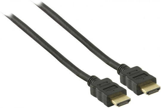 Valueline HDMI 2.0 Cable HDMI male - HDMI male 1.5m Μαύρο