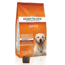 Arden Grange Senior 6kg Dry Food for Senior Dogs with Rice and Chicken