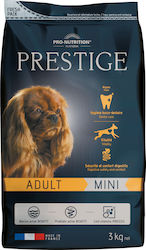 Flatazor Prestige Adult Mini 3kg Dry Food for Adult Dogs of Small Breeds with Corn and Poultry